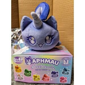 Aphmau MeeMeows PURPLE UNICORN CAT 6” Unicorns Limited Edition Mystery Plush